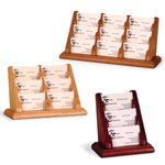 Wood Business Card Displays