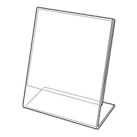 11" X 14" ACRYLIC SLANT BACK SIGN HOLDER - Braeside Displays