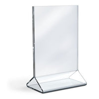 11" X 14" ACRYLIC TOP LOADING DOUBLE SIDED SIGN HOLDER - Braeside Displays