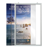 11" x 17" Slide-In Poster Frame, Double Sided - Braeside Displays