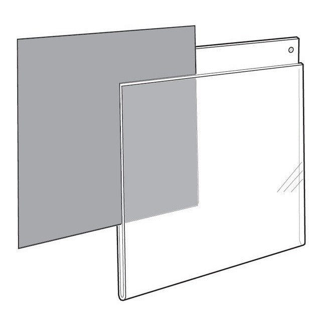 11" X 8-1/2" ECONOMY TOP LOADING WALL FRAME - Braeside Displays