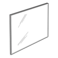 11" X 8-1/2" FLUSH TOP ACRYLIC WALL SIGN HOLDER - Braeside Displays