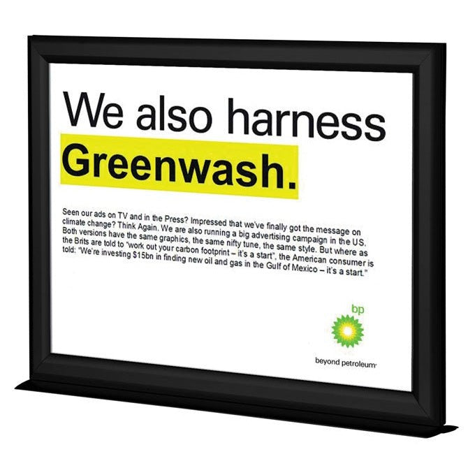 11" X 8.5" COUNTERTOP SLIDE-IN ALUMINUM SIGN FRAME, BLACK - Braeside Displays