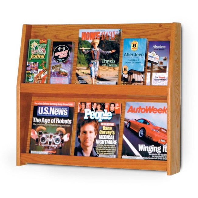 12 POCKET, 2 SHELF LITERATURE DISPLAY - Braeside Displays