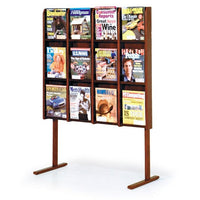 12 POCKET MAGAZINE FLOOR DISPLAY - Braeside Displays