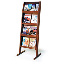 16 POCKET, 4 SHELF LITERATURE FLOOR DISPLAY - Braeside Displays