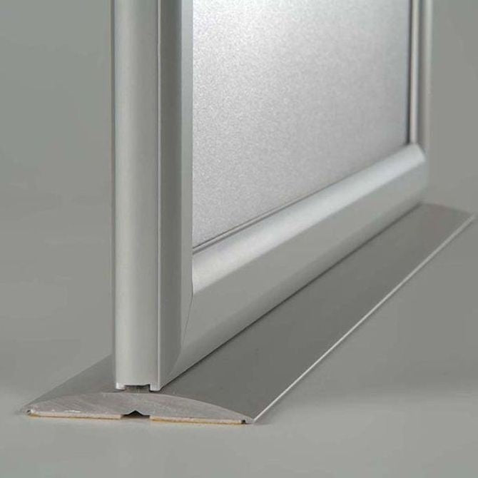 17" X 11" COUNTERTOP SLIDE-IN ALUMINUM SIGN FRAME, BLACK - Braeside Displays