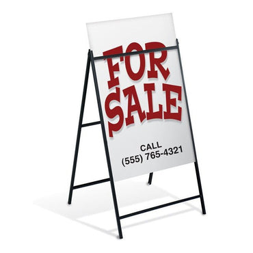 24" x 36" Deluxe Metal Sidewalk Sign Kit - Braeside Displays