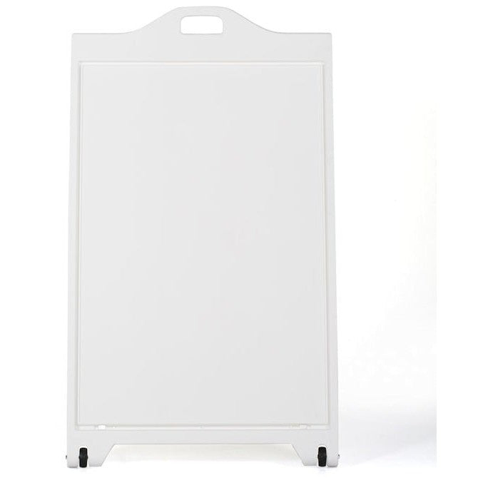 24" x 36" Double-Sided StreetPro Sidewalk Sign, White - Braeside Displays