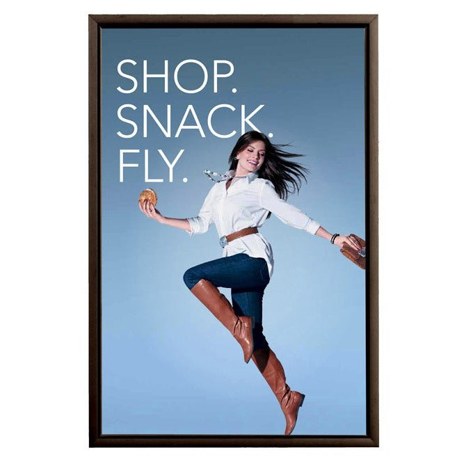 24" x 36" Slide-In Poster Frame, Single Sided - Braeside Displays