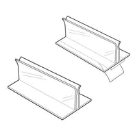 3" CLEAR CARD HOLDER - Braeside Displays