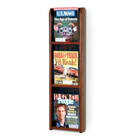 3 POCKET MAGAZINE WALL DISPLAY - Braeside Displays