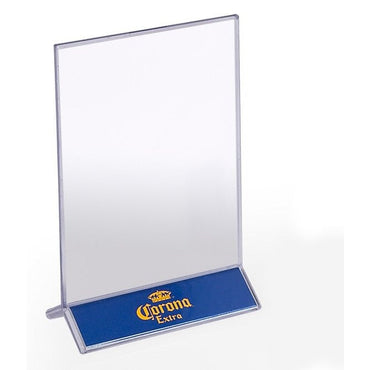 4" X 6" ACRYLIC DOUBLE SIDED TABLE TENT - Braeside Displays