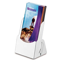 DisplayBug Corrugated Trifold Brochure Holder, 4" Wide - Braeside