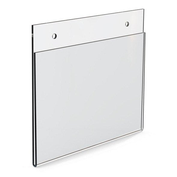 6" X 4" TOP LOADING ACRYLIC WALL FRAME - Braeside Displays