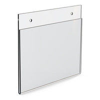 6" X 4" TOP LOADING ACRYLIC WALL FRAME - Braeside Displays