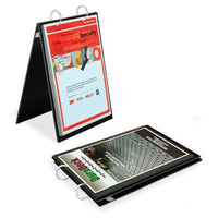 8-1/2" x 11" Foldable Binder Display - Braeside Displays