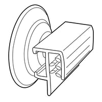 SUCTION CUP WITH FLUSH GRIPPER SIGN HOLDER - Braeside