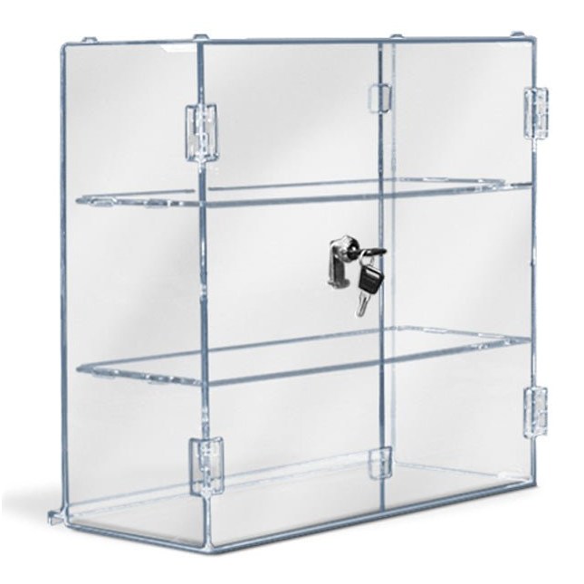 Acrylic Hinged-Door Case - Braeside Displays