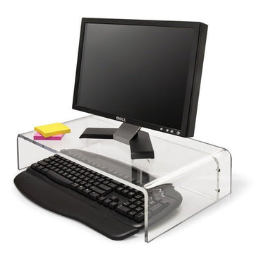 Deluxe Acrylic Monitor Stand - Braeside Displays