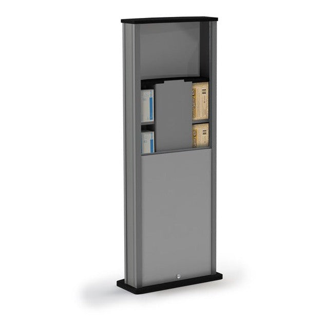 Series 900 Standard Infection Control Kiosk, Matte Finish - Braeside Displays