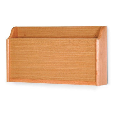 SINGLE POCKET WOODEN WALL MOUNT X-RAY HOLDER - Braeside Displays