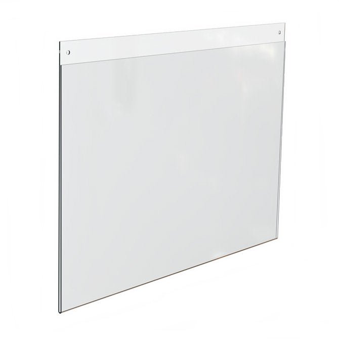 17" X 11" TOP LOADING ACRYLIC WALL FRAME - Braeside Displays