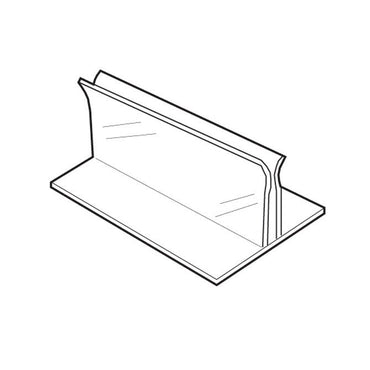 2" CLEAR CARD HOLDER - Braeside Displays