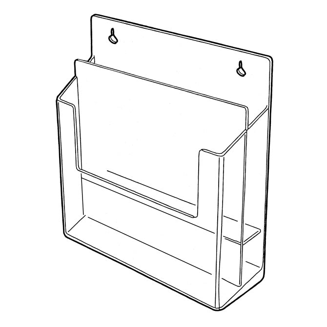 2 POCKET CONVERTIBLE CATALOG HOLDER - Braeside Displays