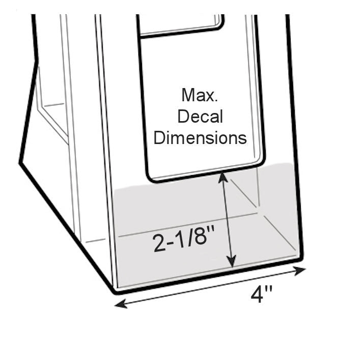 2-TIER TRI-FOLD HOLDER - Braeside Displays