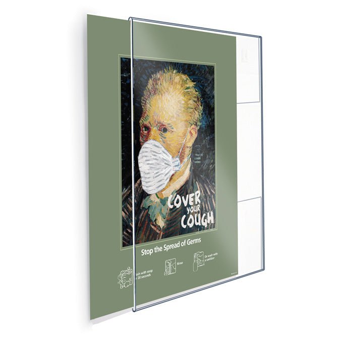 22" X 28" BREAK-RESISTANT WALL POSTER HOLDER - Braeside Displays