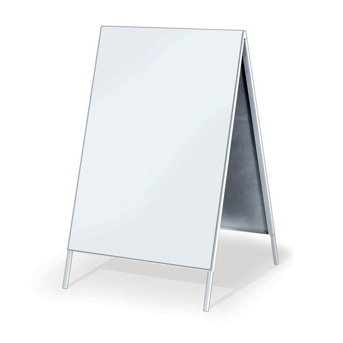 24" x 36" Metal A-Frame Sidewalk Panels - Braeside Displays