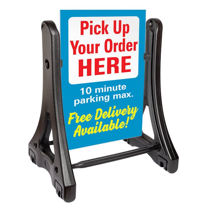 32" x 42" Outdoor Swinging Sidewalk Sign - Braeside Displays