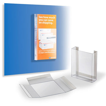 4-1/2" X 5" PEEL & STICK POCKET, UNFOLDED - Braeside Displays