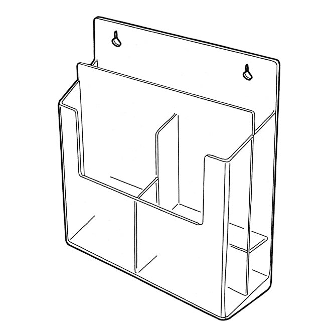 4 POCKET CONVERTIBLE LITERATURE HOLDER - Braeside Displays