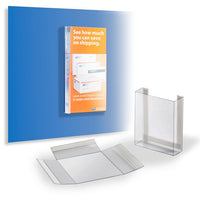 4" X 5" PEEL & STICK POCKET, UNFOLDED - Braeside Displays