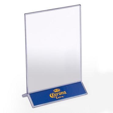 4" X 6" ACRYLIC DOUBLE SIDED TABLE TENT - Braeside Displays