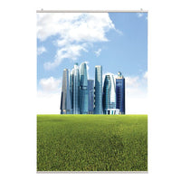 48" Aluminum Poster & Banner Hanging Rail Set - Braeside Displays