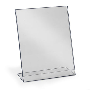 5-1/2" X 8-1/2" ACRYLIC SLANT BACK SIGN HOLDER - Braeside Displays