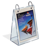 8-1/2" X 11" TABLETOP FLIP CHART A-STYLE - Braeside Displays