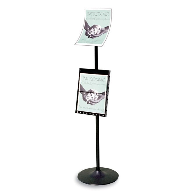 8.5" x 11" Curviso Floor Literature Display - Braeside Displays