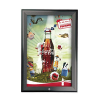 8.5" x 11" Locking Snap Poster Frame, Black - Braeside Displays