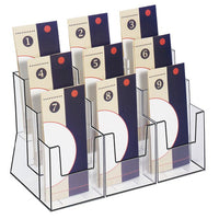 9 POCKET 3-TIER TRI-FOLD HOLDER - Braeside Displays