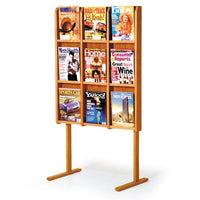 9 POCKET MAGAZINE FLOOR DISPLAY - Braeside Displays