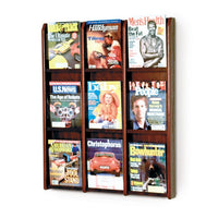 9 POCKET MAGAZINE WALL DISPLAY - Braeside Displays