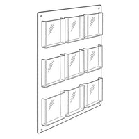 9 POCKET MAGAZINE WALL RACK - Braeside Displays