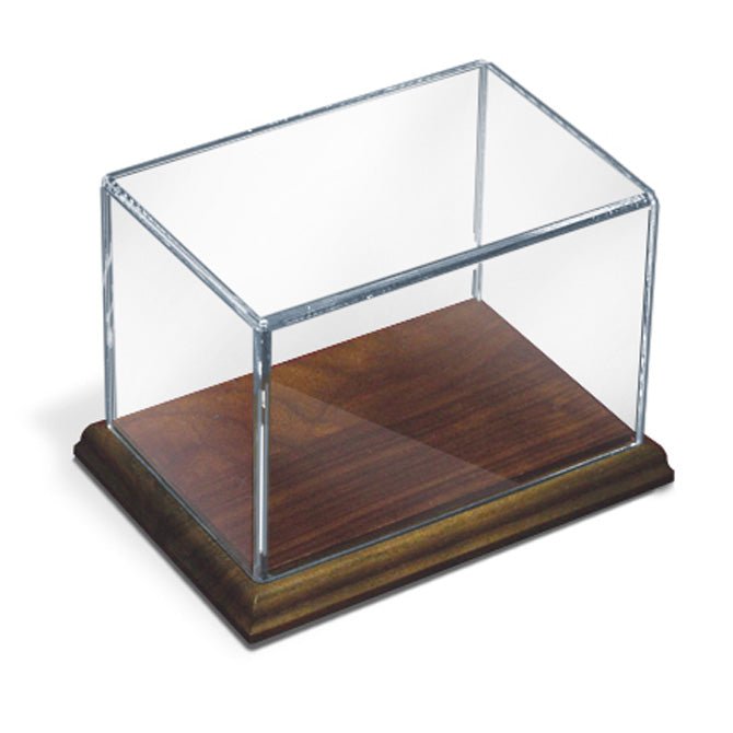 Acrylic Rectangular Case with Hardwood Base - Braeside Displays