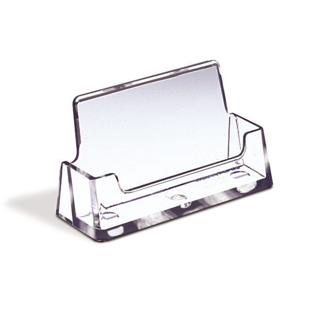 CLEAR BUSINESS CARD HOLDER - Braeside Displays