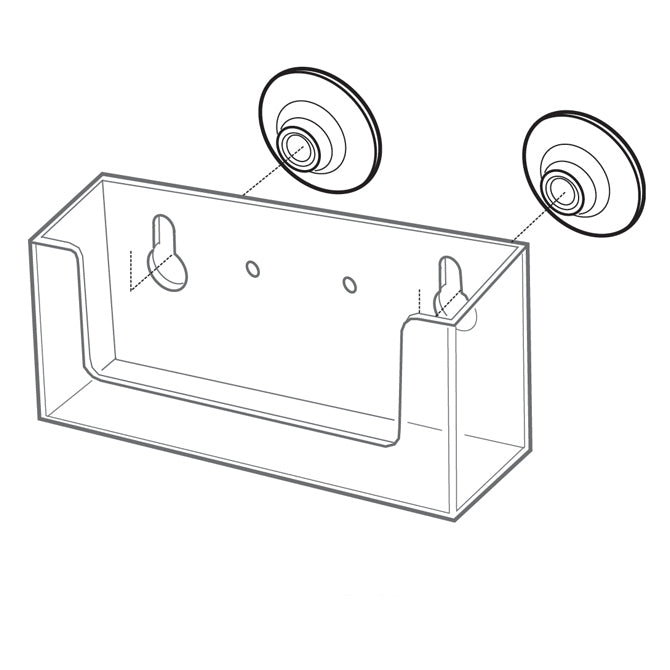 CONVERTIBLE HARDWARE - SUCTION CUPS - Braeside Displays