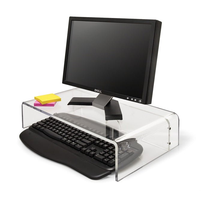 Deluxe Acrylic Monitor Stand - Braeside Displays